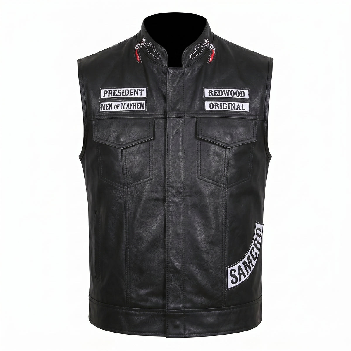Jax Teller Sons of Anarchy Leather Vest