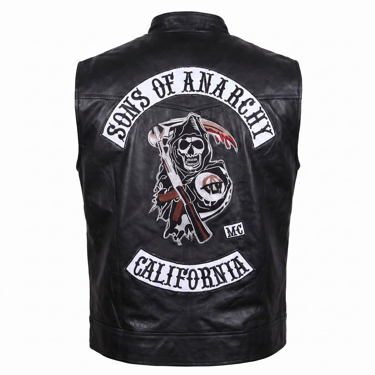 Jax Teller Sons of Anarchy Leather Vest