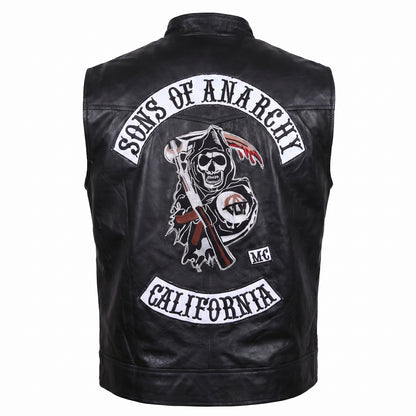 Jax Teller Sons of Anarchy Leather Vest