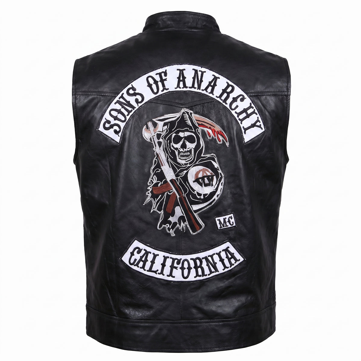 Jax Teller Sons of Anarchy Leather Vest
