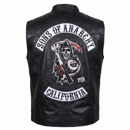 Jax Teller Sons of Anarchy Leather Vest
