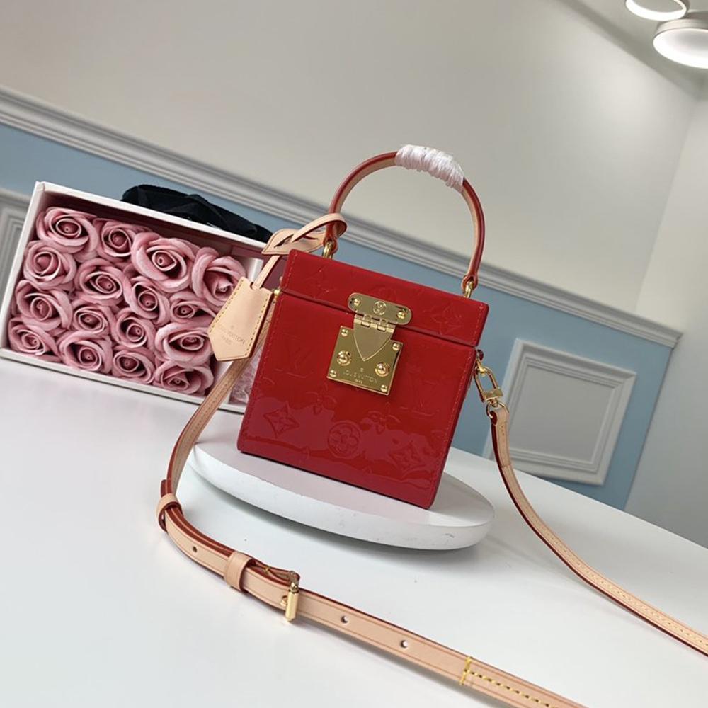 Louis Vuitton Bleeker Box Bag Red
