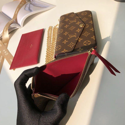 Louis Vuitton FÉLICIE POCHETTE Monogram Canvas