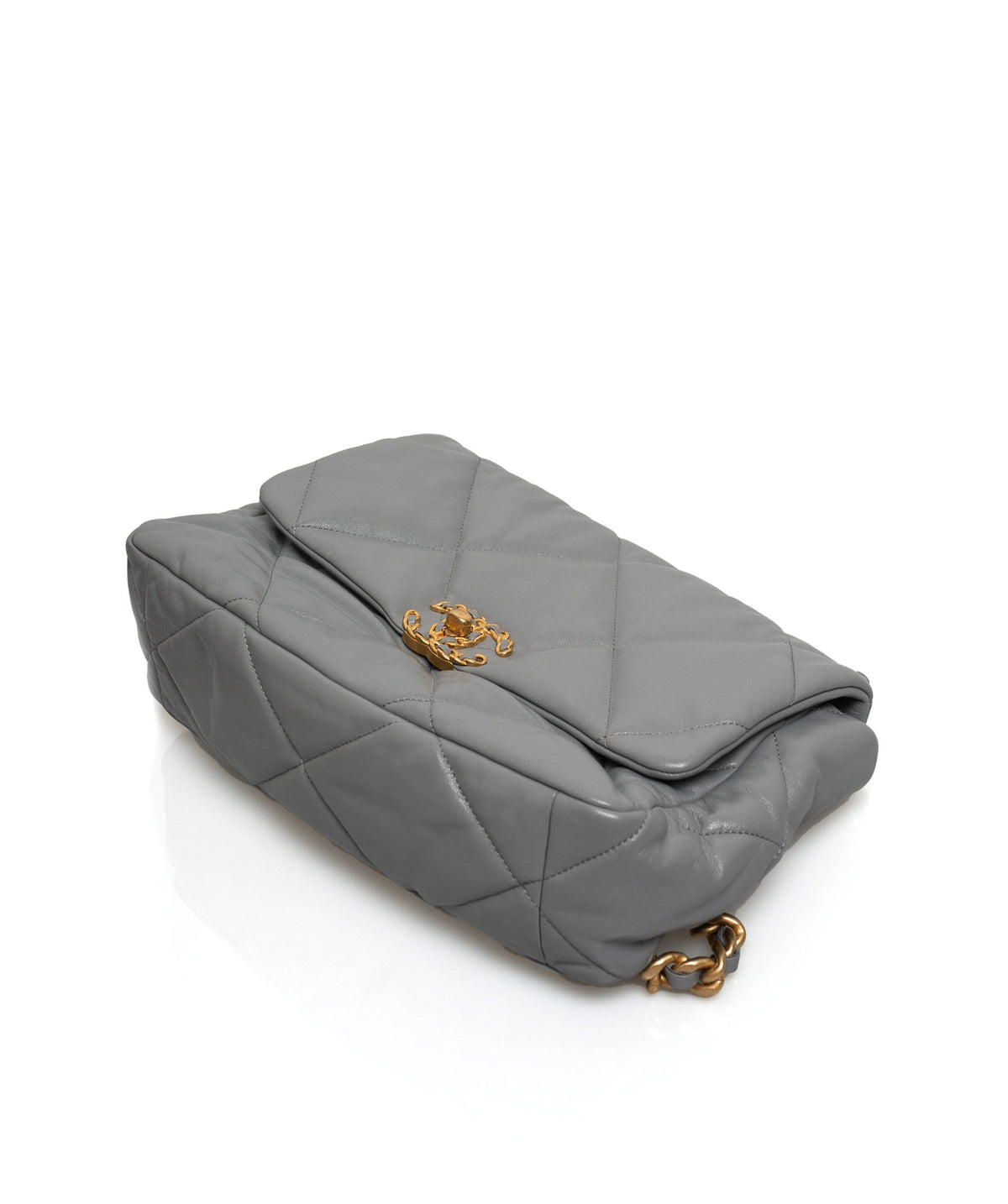 Chanel Large Grey 19 Shoulder Bag - ASL1590