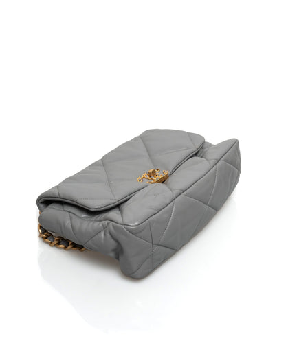 Chanel Large Grey 19 Shoulder Bag - ASL1590