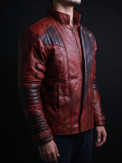 Guardians of the Galaxy 2 Star-Lord Cosplay Leather Jacket
