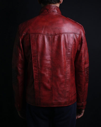 Guardians of the Galaxy 2 Star-Lord Cosplay Leather Jacket
