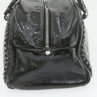 Chanel Cc Chain Hand Bag Enamel