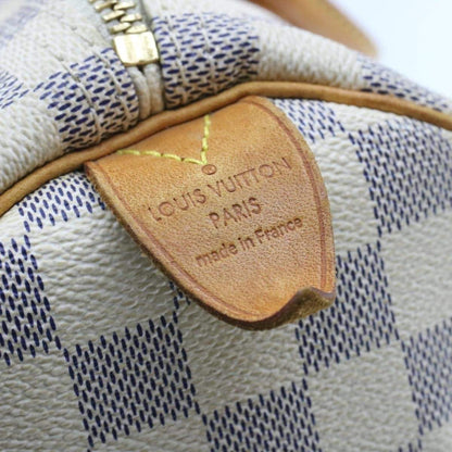 LOUIS VUITTON Damier Azur Speedy 30 Hand Bag LV DU2029