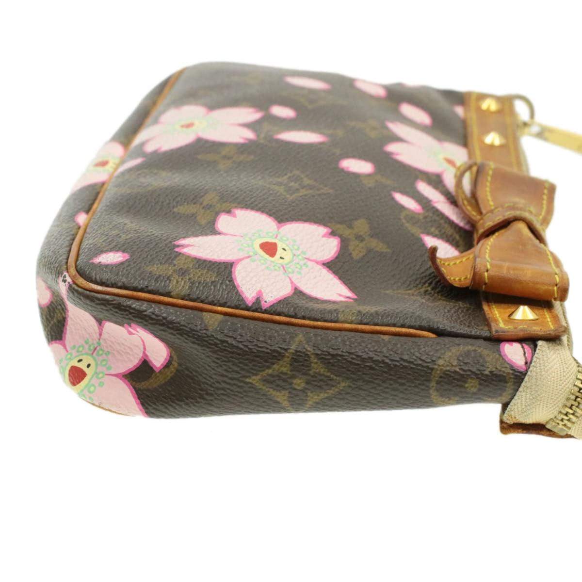Louis Vuitton Monogram Cherry Blossom Pochette Accessoires Pouch