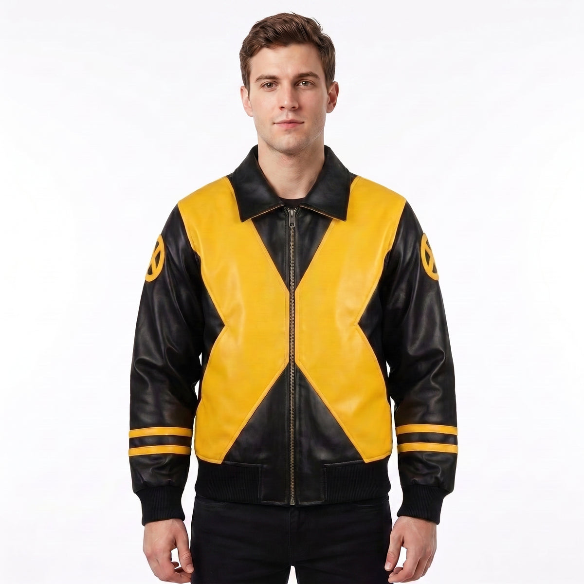 X-Men Inspired Mutant Leather Jacket