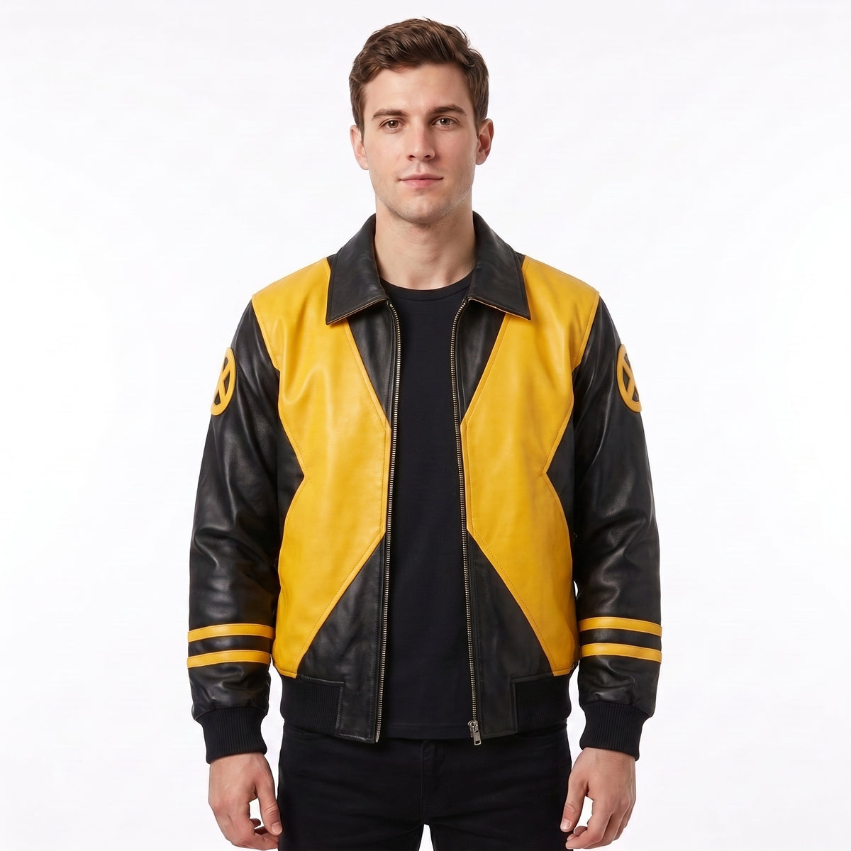 X-Men Inspired Mutant Leather Jacket