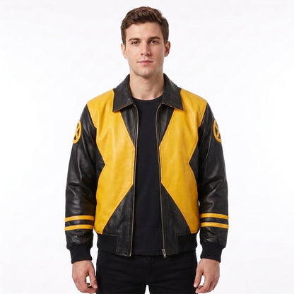 X-Men Inspired Mutant Leather Jacket